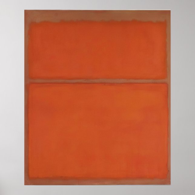 Mark Rothko - Utan titel - 1961 Poster (Framsidan)