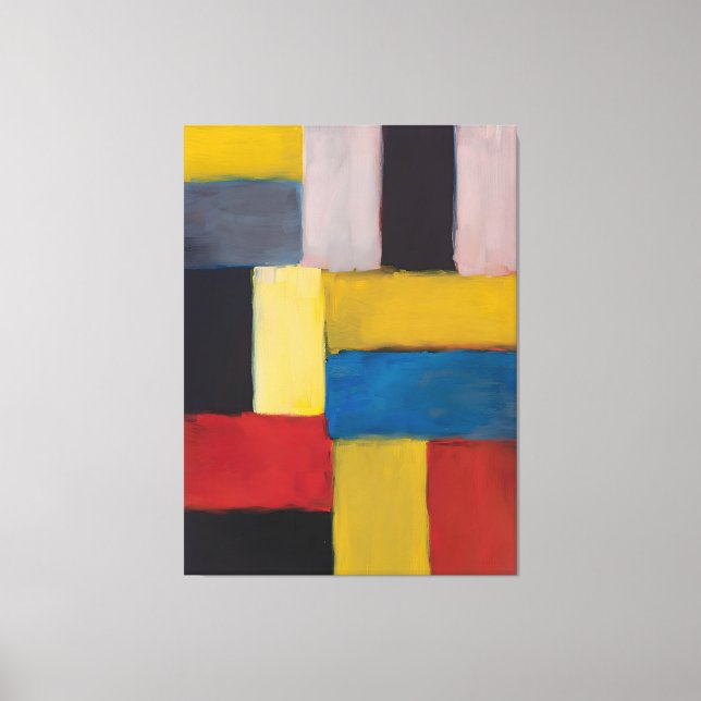 Mark Rothkos konststil Canvastryck (Framsida)