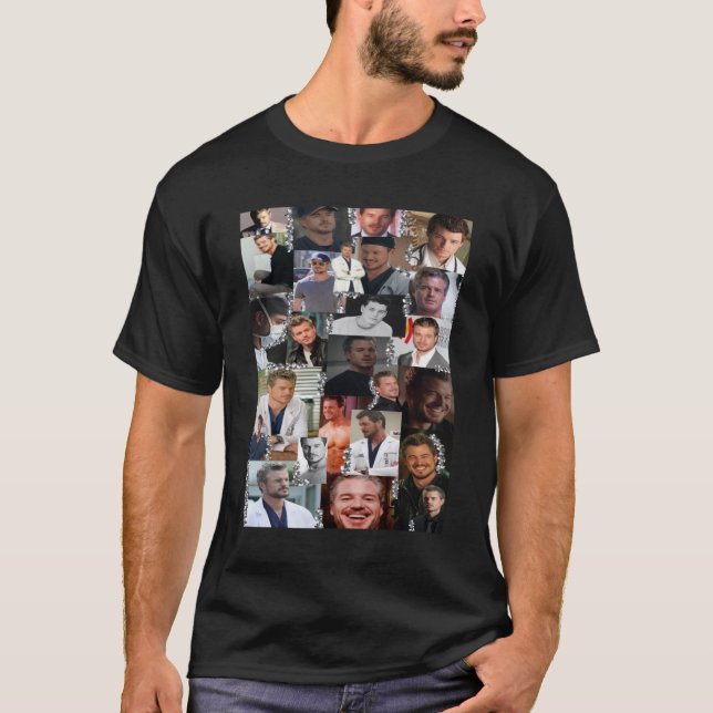 Mark Sloan Collage T Shirt (Framsida)