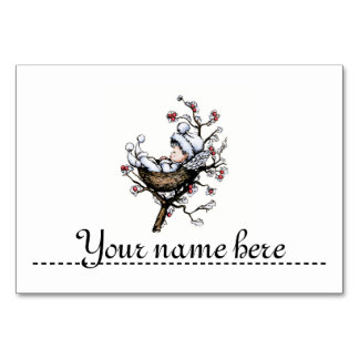 Mark-ställe för julens bord - bordsnummer