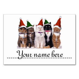 Mark-ställe för julens bord - bordsnummer