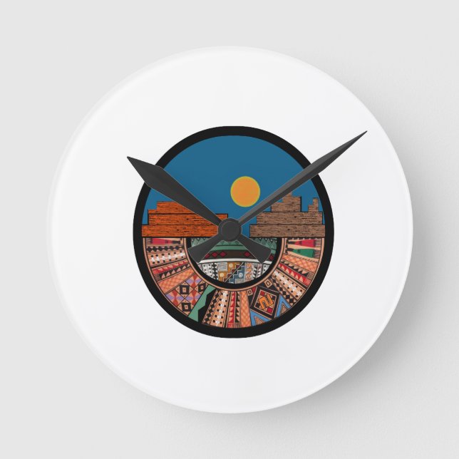 Mark till välsignelse rund klocka (Framsida)