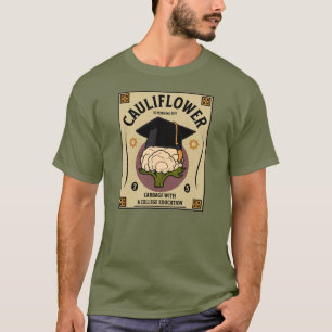 Mark Twain Blomkål Citat Roligt Examenpresent T Shirt