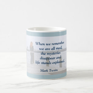 Mark Twain - citat på mugg