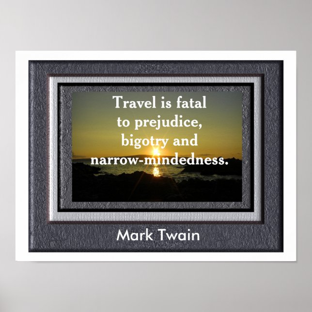 Mark Twain-citat - Poster (Framsidan)