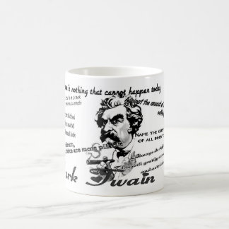Mark Twain citationstecken Kaffemugg