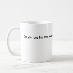 Mark Twain citationsteckenmugg Kaffemugg