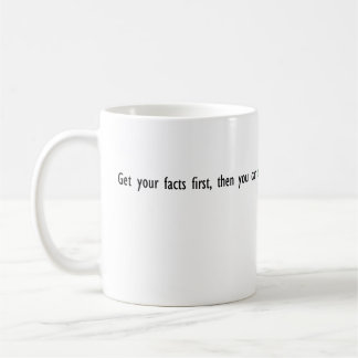 Mark Twain citationsteckenmugg Kaffemugg