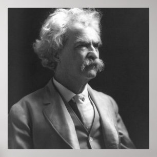 Mark Twain foto Poster