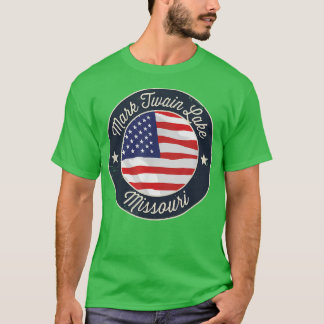 Mark Twain Lake - Patriotic Missouri Souvenir T-Sh T Shirt