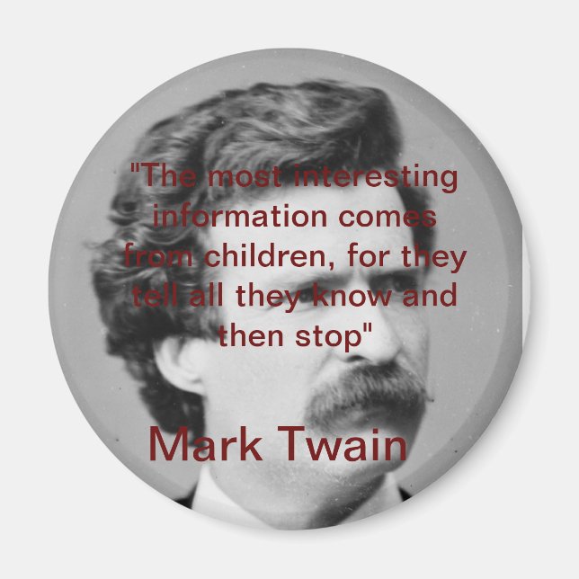 Mark twain magnet (Framsidan)