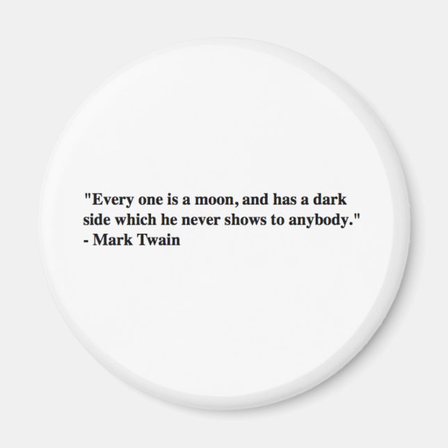 Mark Twain Magnet (Framsidan)