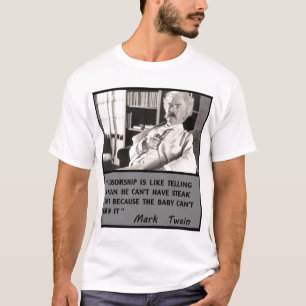 Mark Twain mot censur T-shirt