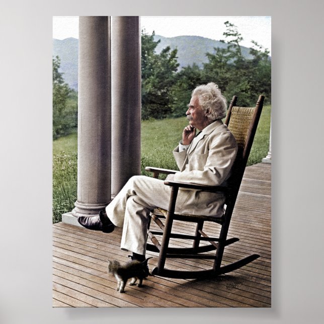 Mark Twain Poster (Framsidan)