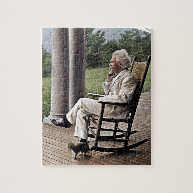Mark Twain Pussel (Vertikal)