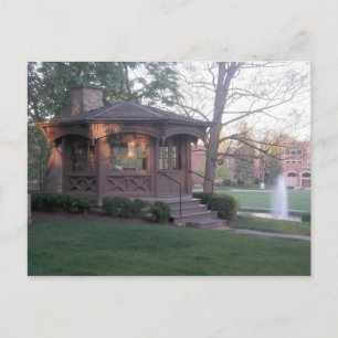 Mark Twain Study in Elmira, New York Postcard Vykort