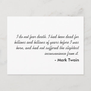 Mark Twain Vykort