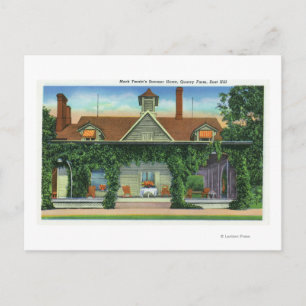 Mark Twain's Summer Home, Quarry Farm Vykort