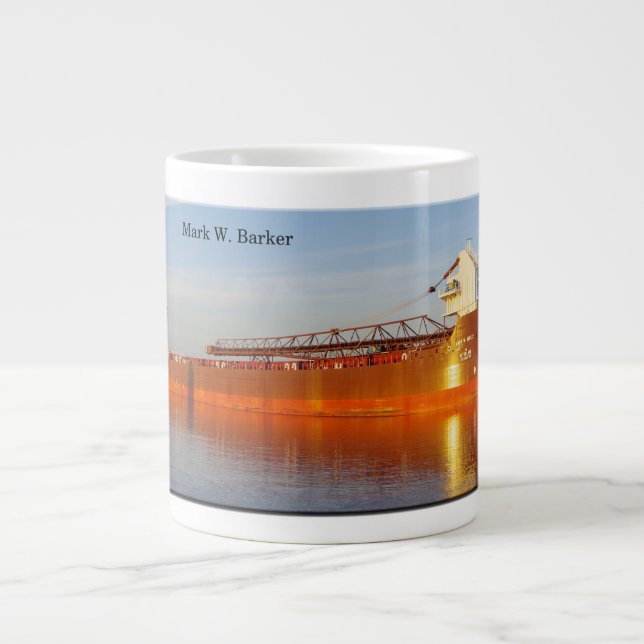 Mark W. Barker jumbo eller espresso mugg (Framsidan)