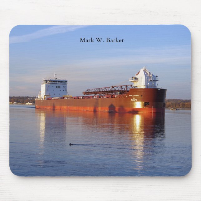 Mark W. Barker mousepad Musmatta (Framsidan)