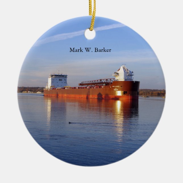 Mark W. Barker ornament (Framsidan)