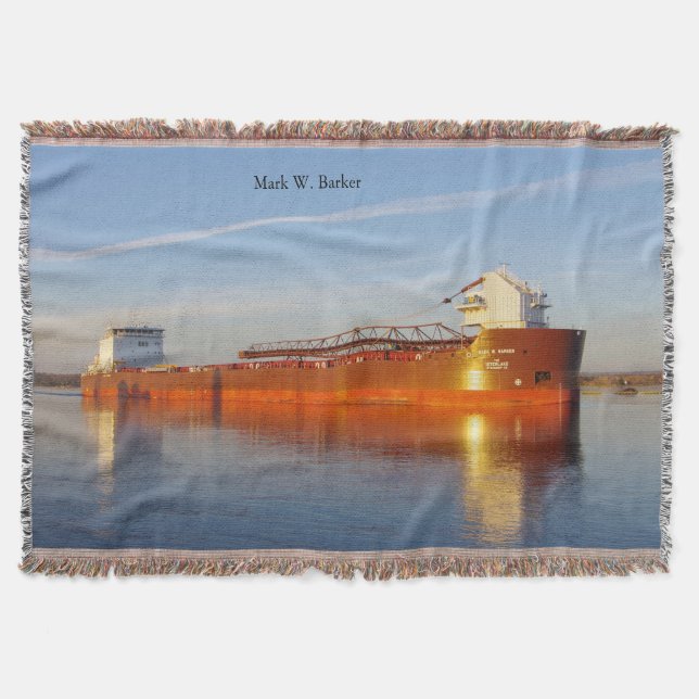 Mark W. Barker throw filt (Framsidan)