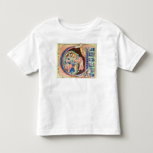 Märka med sina initialer brev "V" Visio Abdie Tee Shirt (Framsida)