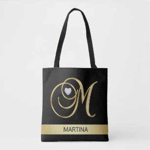 Märka med sina initialer det Monogrammed brev fö Tygkasse