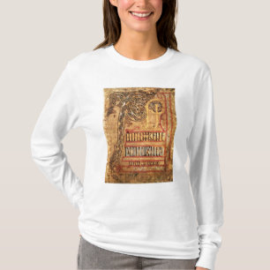 Märka med sina initialer sidan från de Lichfield Tee
