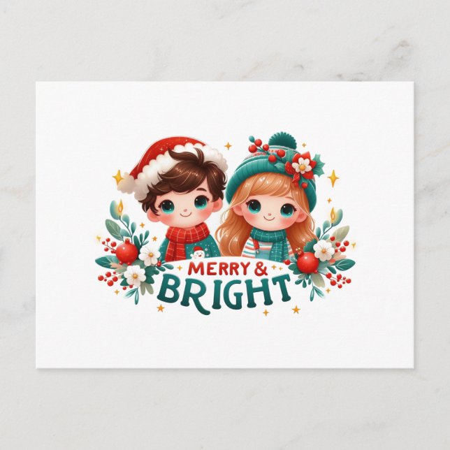 Märka och ljusa vykort (Framsida)
