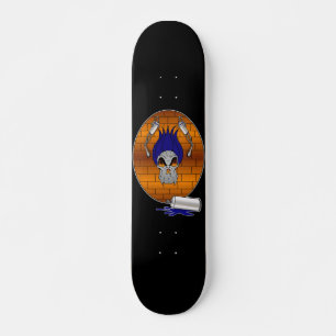 Märka upp kortkort skateboard bräda 19,5 cm