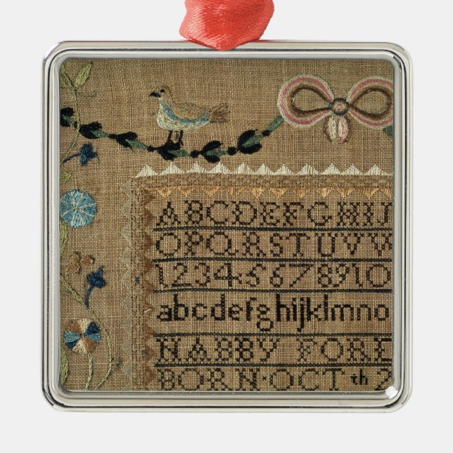 Märkduk vid N.Ford, 1799, New Hampshire Julgransprydnad Metall (Framsidan)