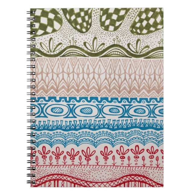 Märkdukanteckningsbok Anteckningsbok Med Spiral (Framsidan)