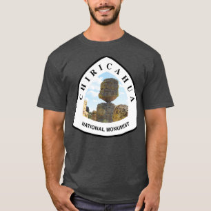 Märke för spårning av nationalmonument i Chiricahu T Shirt