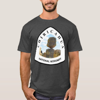 Märke för spårning av nationalmonument i Chiricahu T Shirt