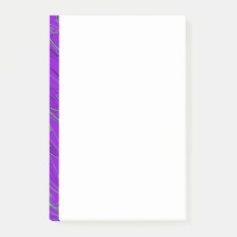 Marked Lila Post-it Notes Block