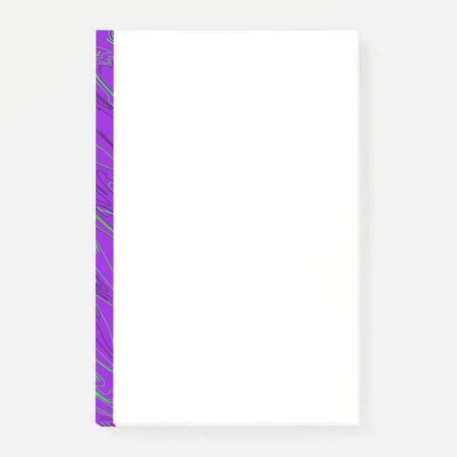 Marked Lila Post-it Notes Block (Framsida)