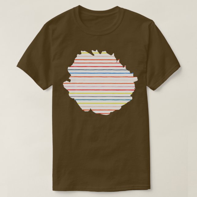 Marker Summer Rand T Shirt (Design framsida)