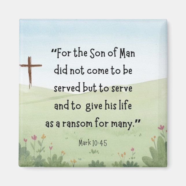 Markera 10:45 magnet (Framsidan)