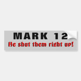 Markera 12 Jesus stänger upp dem höger Bildekal
