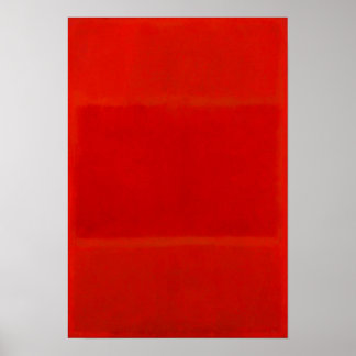 markera abstrakt av teckning av rothko poster
