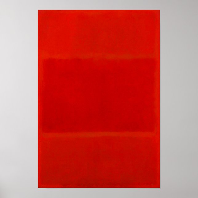 markera abstrakt av teckning av rothko poster (Framsidan)