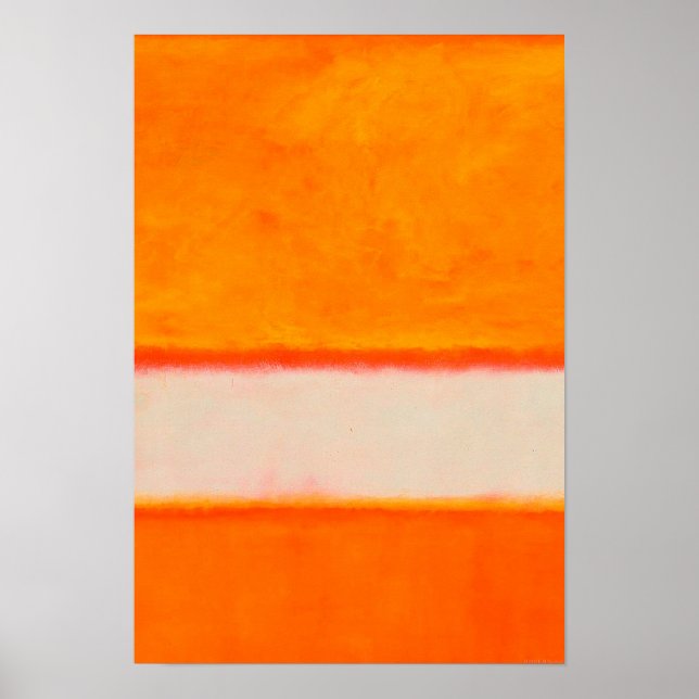 markera abstrakt av teckningar av rothko-målningar poster (Framsidan)
