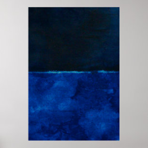 markera abstrakt av teckningar av rothko-målningar poster