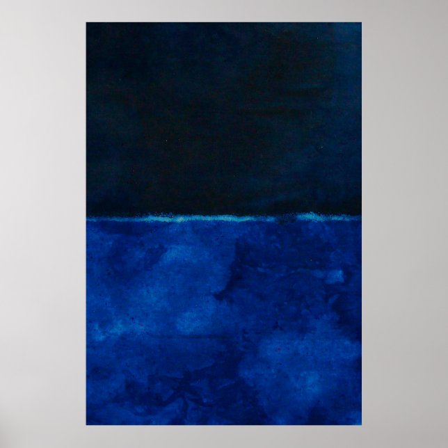 markera abstrakt av teckningar av rothko-målningar poster (Framsidan)