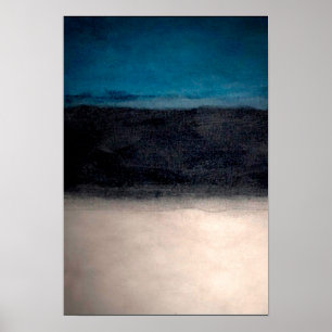 markera abstrakt av teckningar av rothko-målningar poster