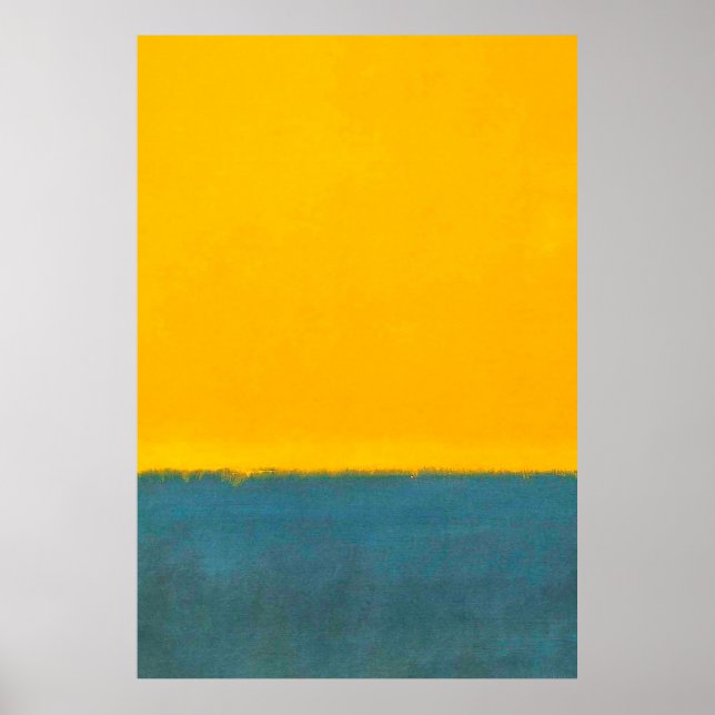 markera abstrakt av teckningar av rothko-målningar poster (Framsidan)