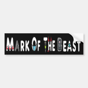 Markera Beasten Bildekal