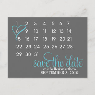 Markera din kalender Bröllopsannons Meddelande Vykort
