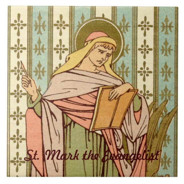 Markera Evangelist (RLS 09) Kakelplatta (Framsidan)